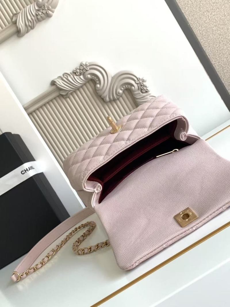 Ch**el top handle bags